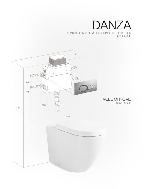 DANZA VOLE CHROME CONSTELLATION